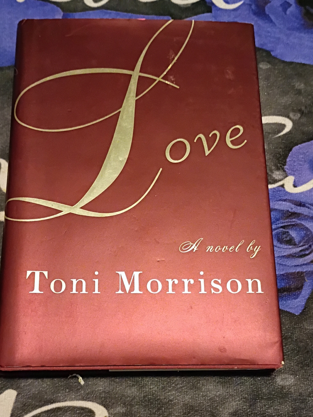 2 Hardcover Books Titled A Mercy & Love by Toni Morrison
